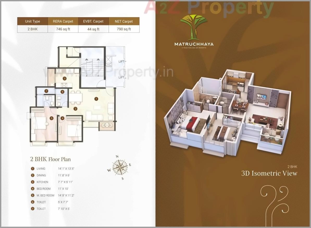 Layout of real estate project Matruchhaya located at Kurla, MumbaiSuburban, Maharashtra