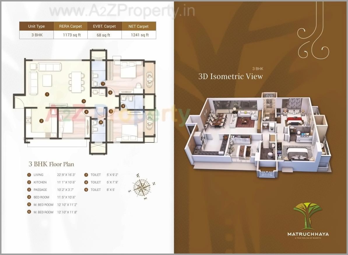 Layout of real estate project Matruchhaya located at Kurla, MumbaiSuburban, Maharashtra