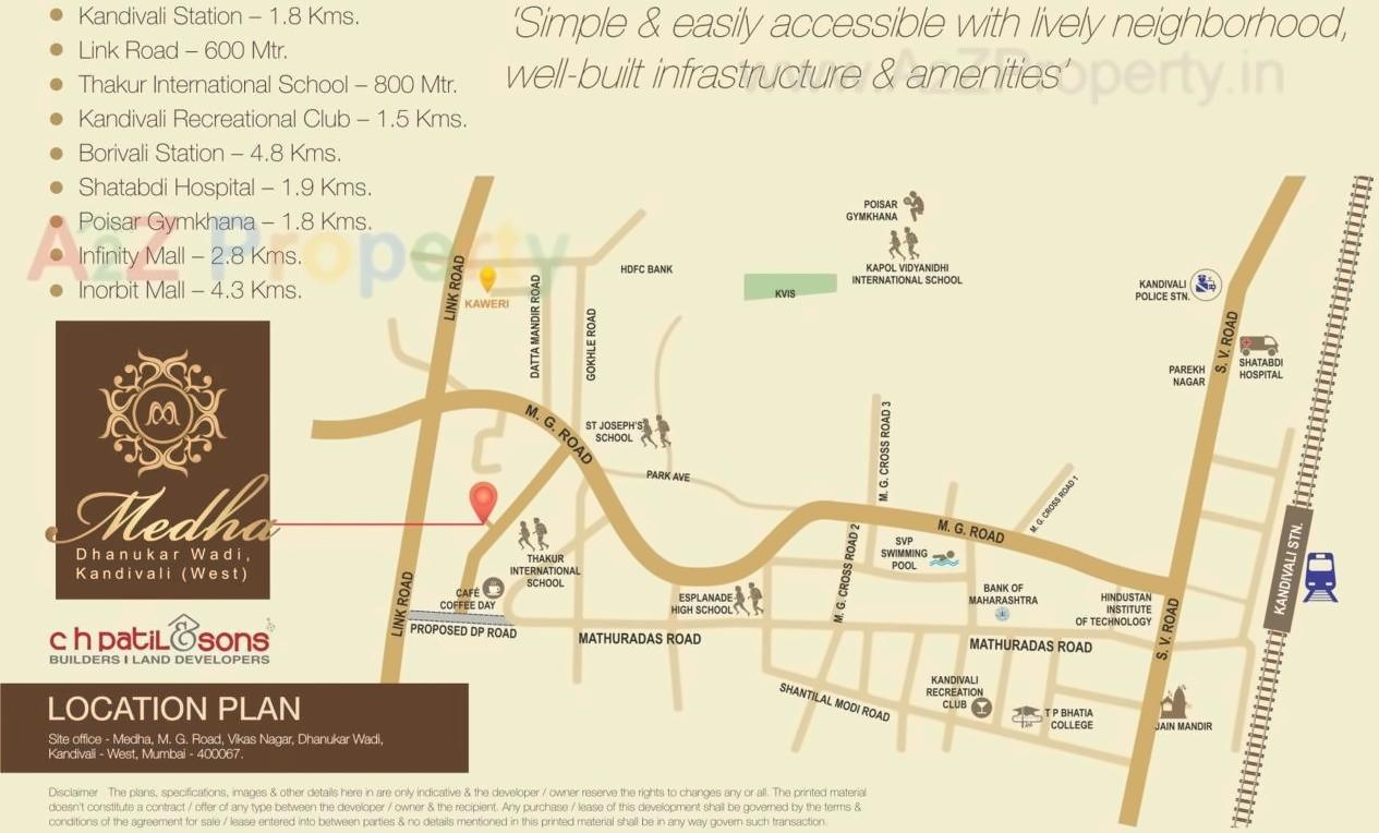  of real estate project Medha Chsl located at Borivali, MumbaiSuburban, Maharashtra