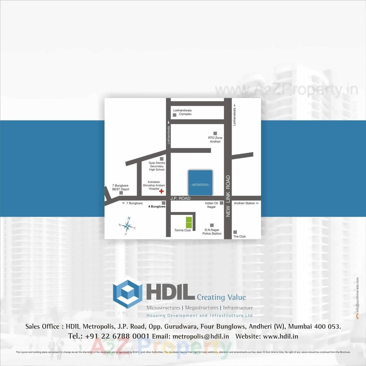  of real estate project Metropolis Residences located at Andheri, MumbaiSuburban, Maharashtra