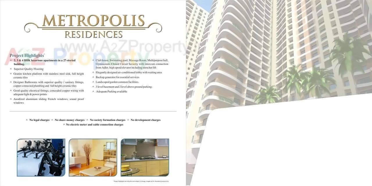  of real estate project Metropolis Residences located at Andheri, MumbaiSuburban, Maharashtra