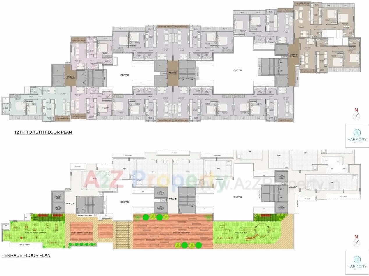 Layout of real estate project Midas Bhoomi Harmony located at Kurla, MumbaiSuburban, Maharashtra