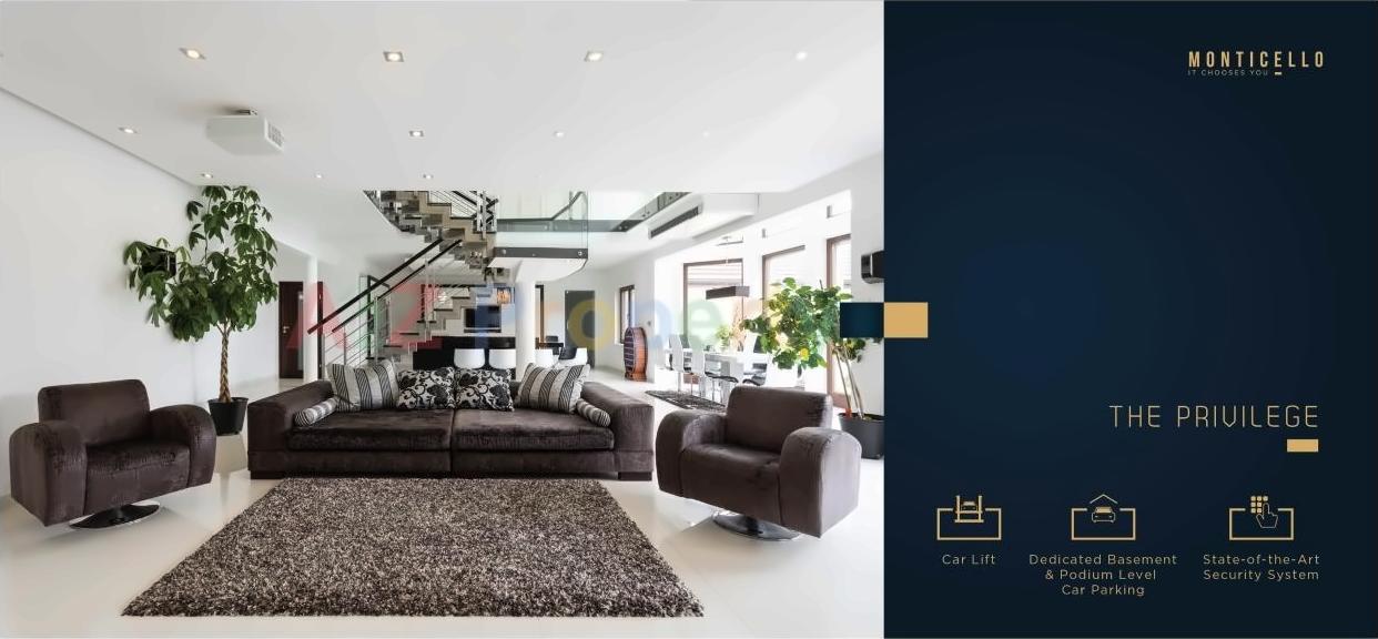 3D Elevation of real estate project Monticello located at Andheri, MumbaiSuburban, Maharashtra