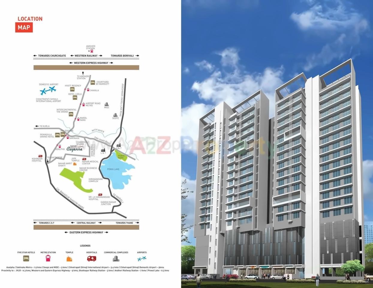  of real estate project Nahar Cayenne located at Kurla, MumbaiSuburban, Maharashtra