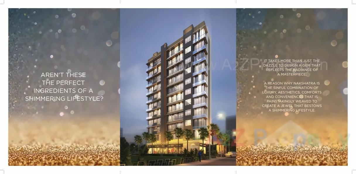 3D Elevation of real estate project Nakshatra located at Kurla, MumbaiSuburban, Maharashtra