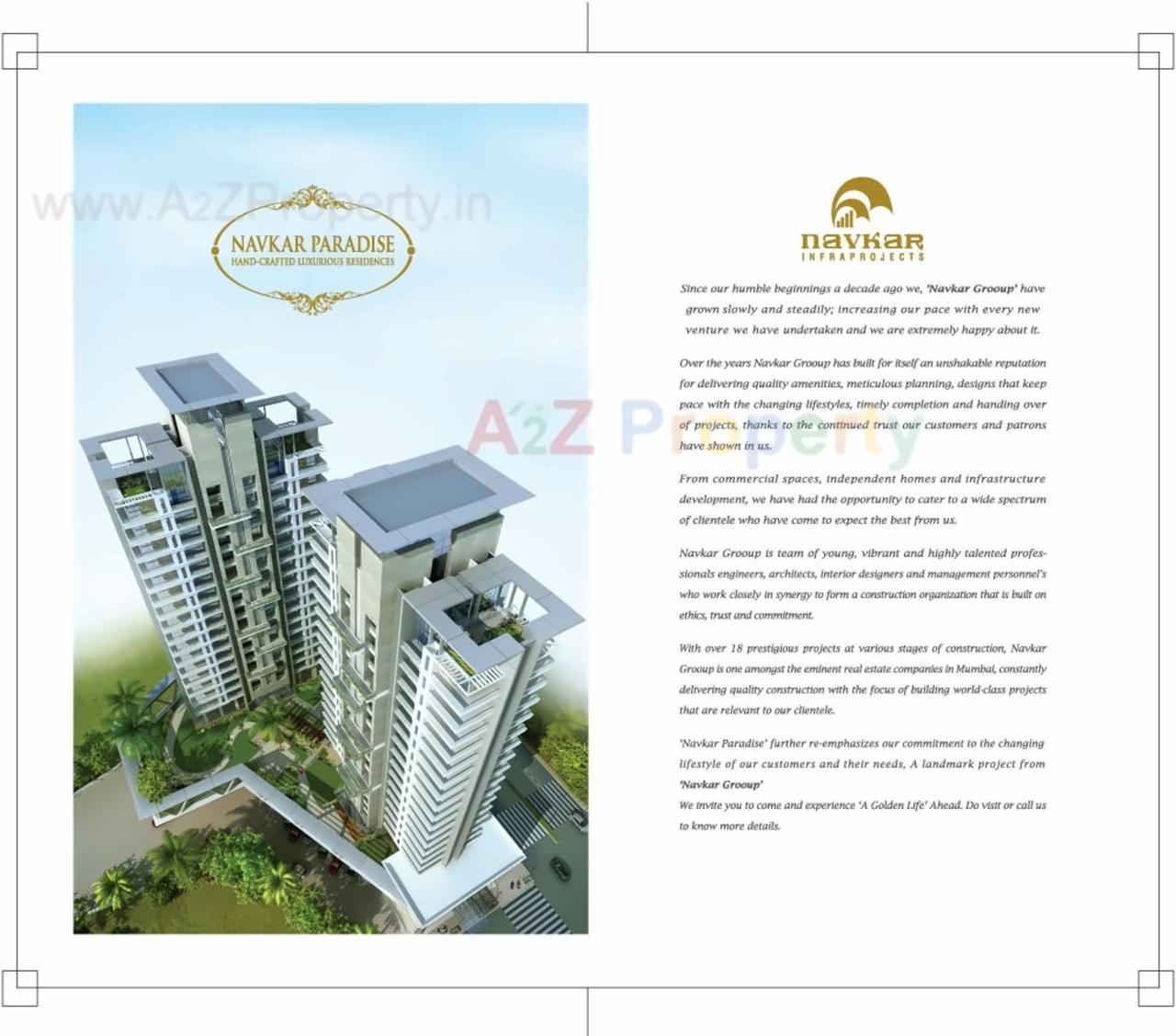  of real estate project Navkar Paradise located at Borivali, MumbaiSuburban, Maharashtra