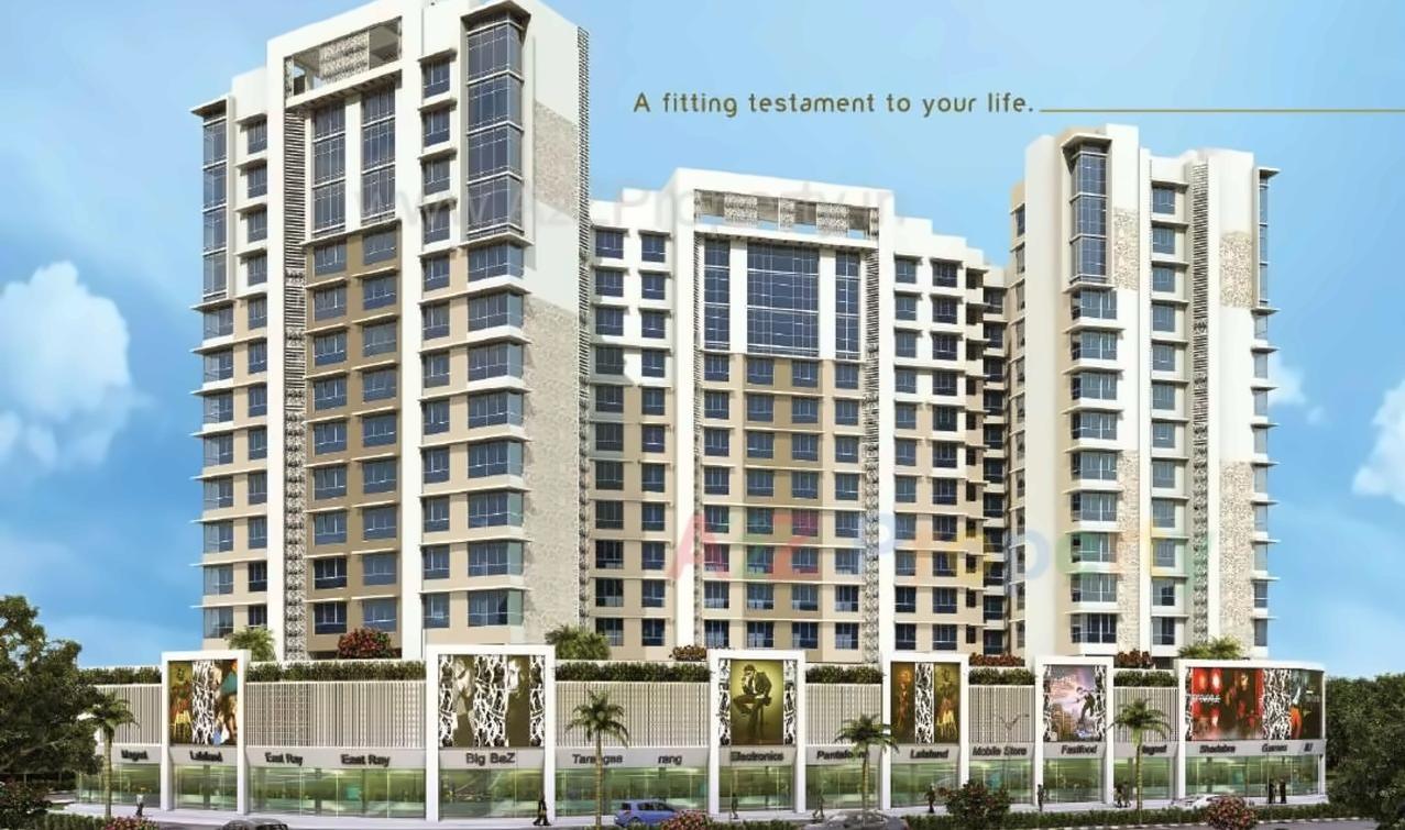 3D Elevation of real estate project Neelkanth Regent located at Kurla, MumbaiSuburban, Maharashtra