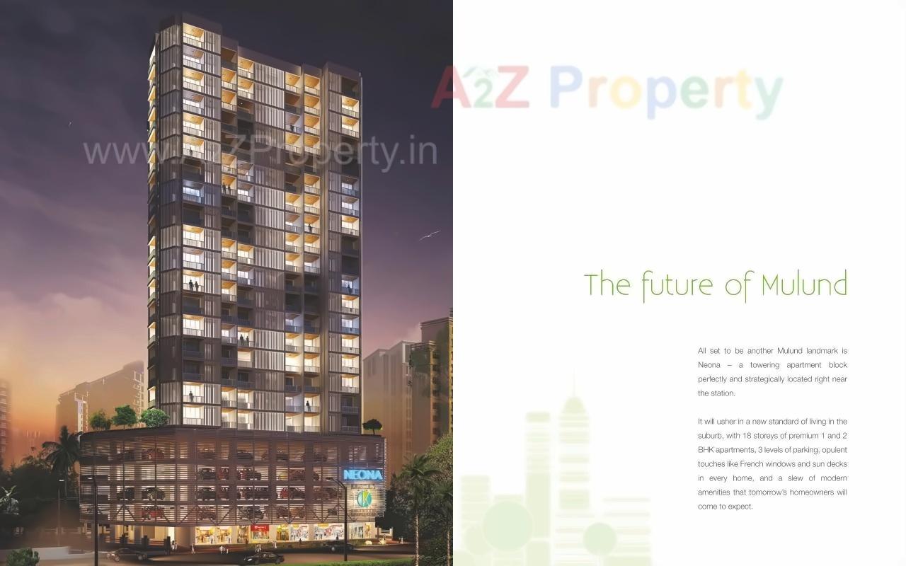 Layout of real estate project Neona located at Kurla, MumbaiSuburban, Maharashtra