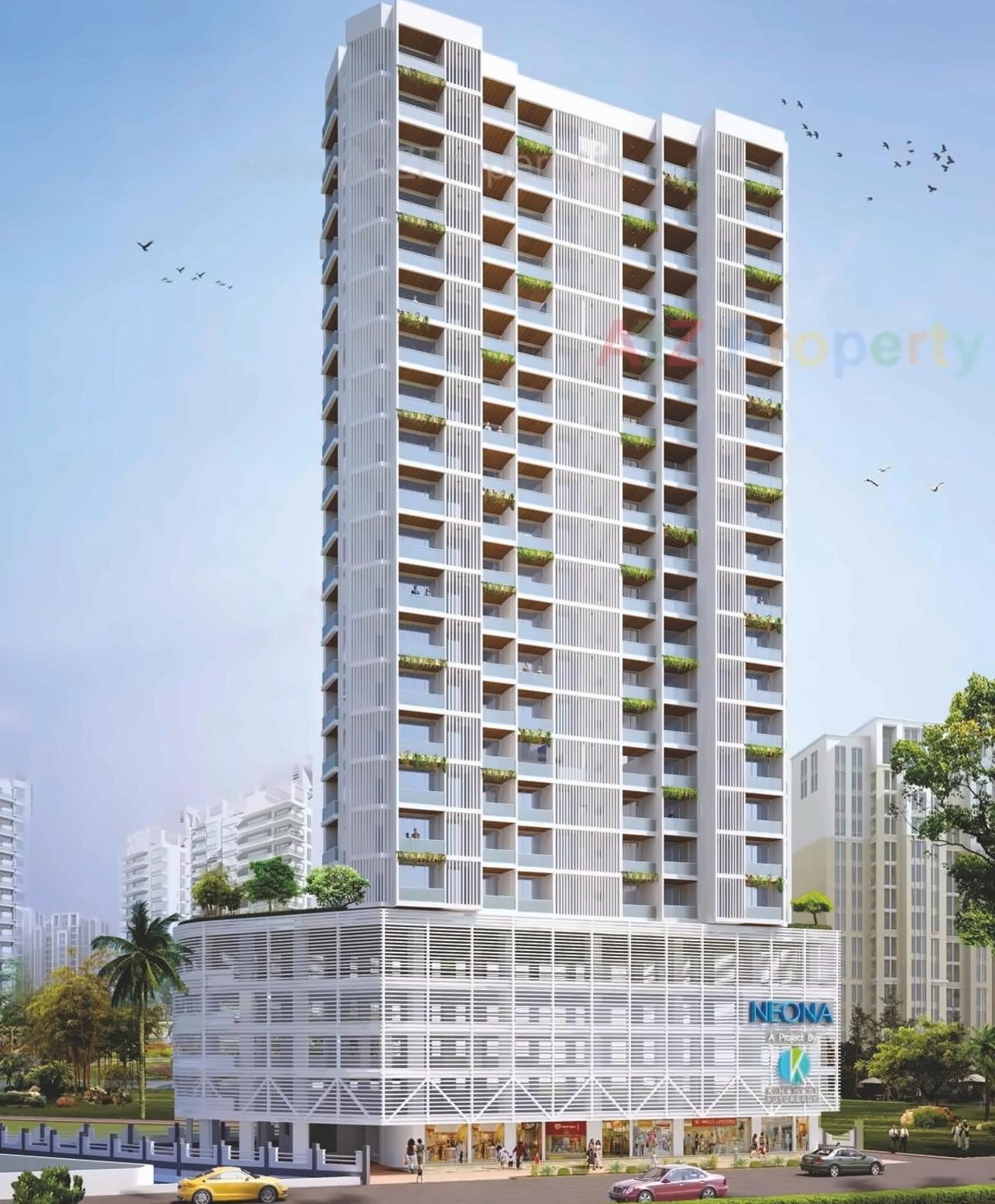 3D Elevation of real estate project Neona located at Kurla, MumbaiSuburban, Maharashtra