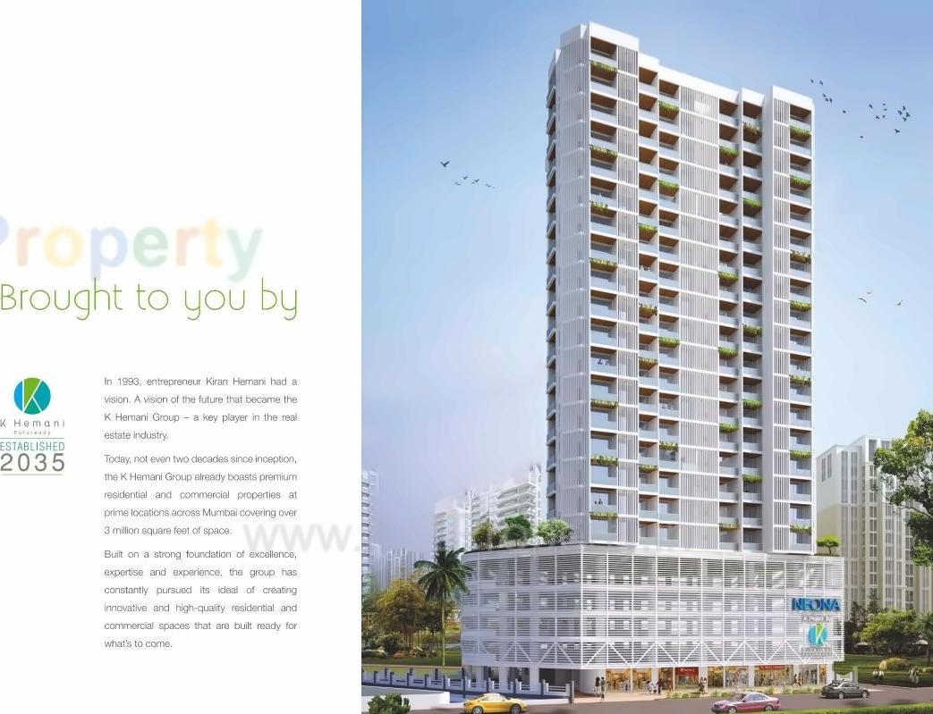 3D Elevation of real estate project Neona located at Kurla, MumbaiSuburban, Maharashtra