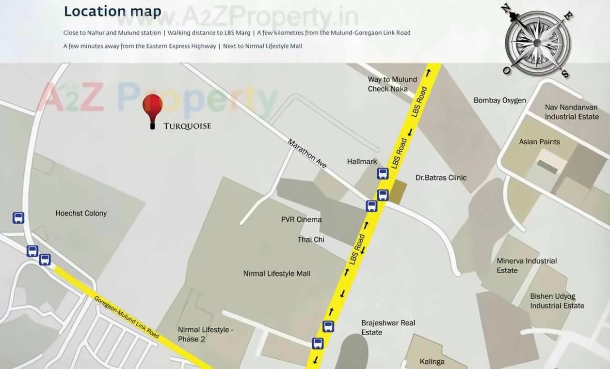  of real estate project Nirmal Lifestyle Turquoise located at Kurla, MumbaiSuburban, Maharashtra