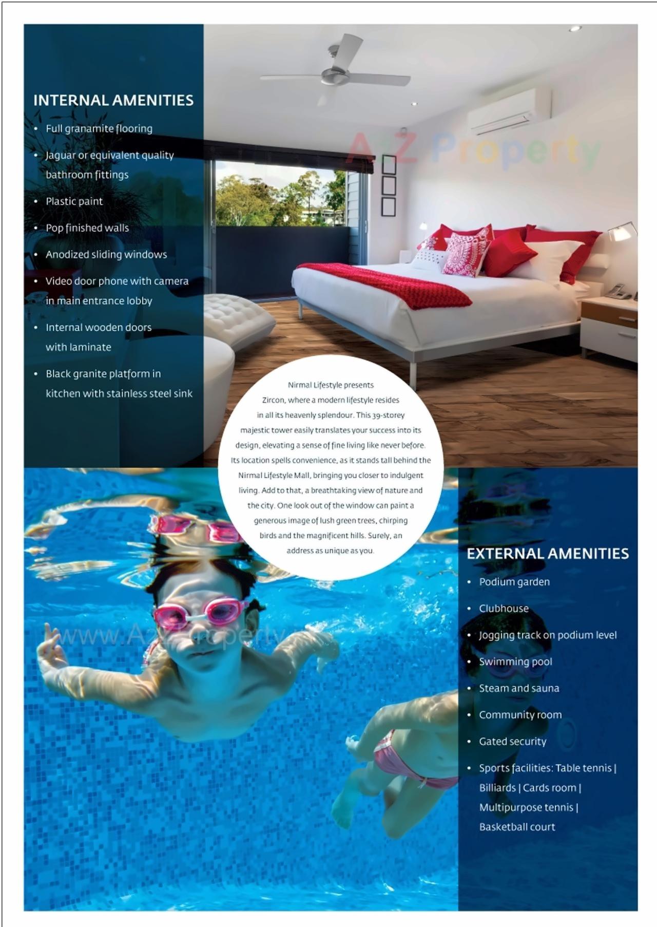  of real estate project Nirmal Lifestyle Zircon located at Kurla, MumbaiSuburban, Maharashtra