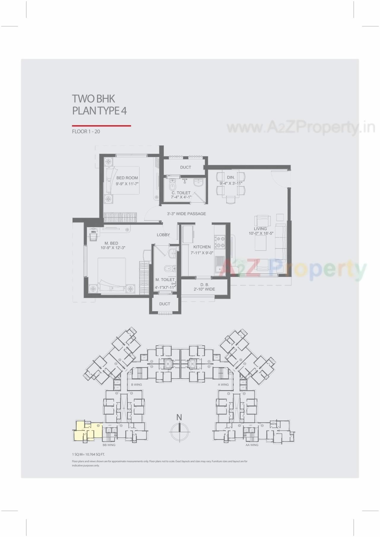 Layout of real estate project Nl Aryavarta located at Borivali, MumbaiSuburban, Maharashtra