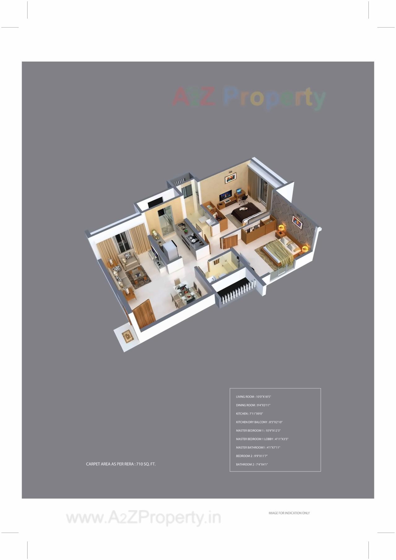 Layout of real estate project Nl Aryavarta located at Borivali, MumbaiSuburban, Maharashtra