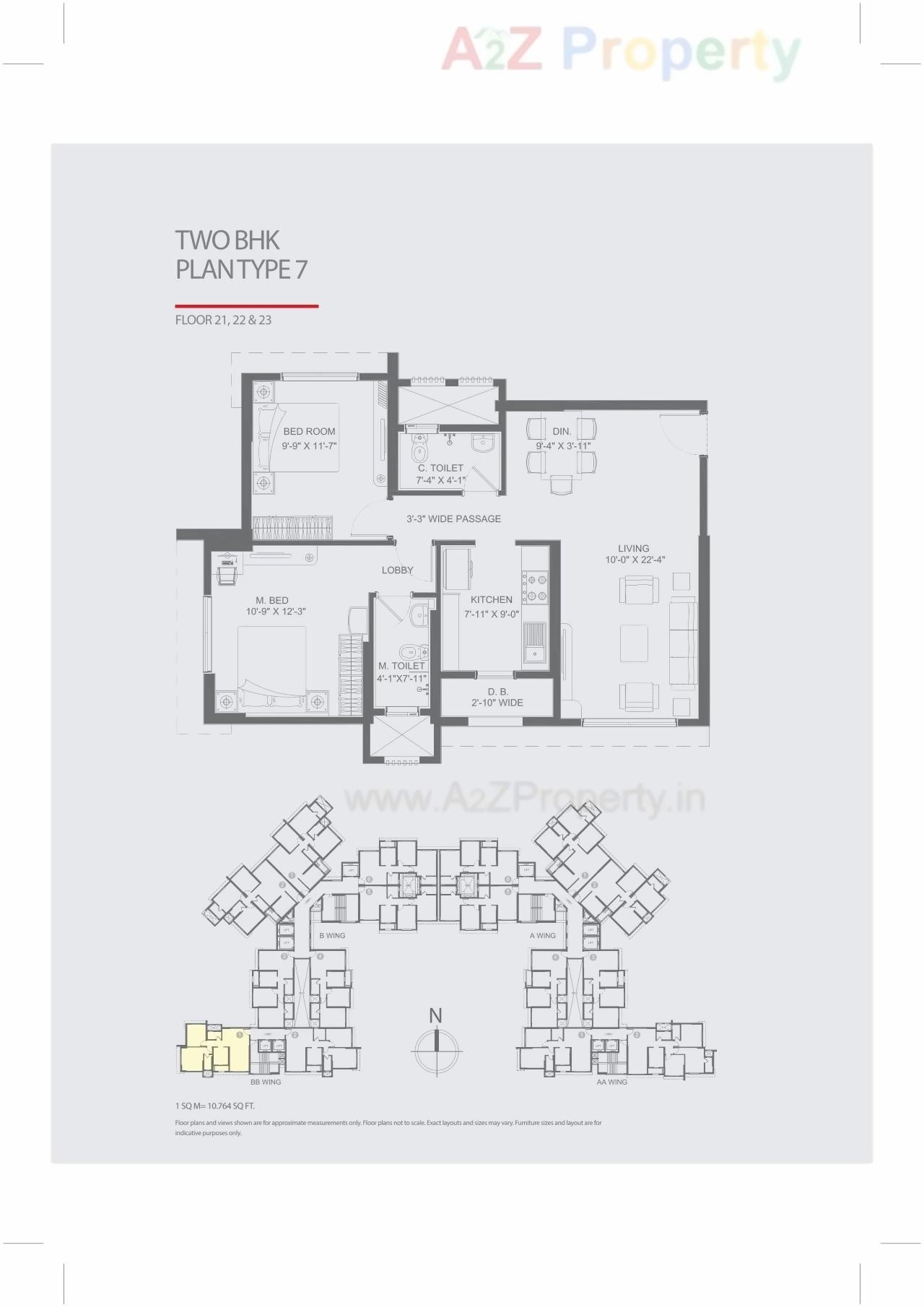 Layout of real estate project Nl Aryavarta located at Borivali, MumbaiSuburban, Maharashtra