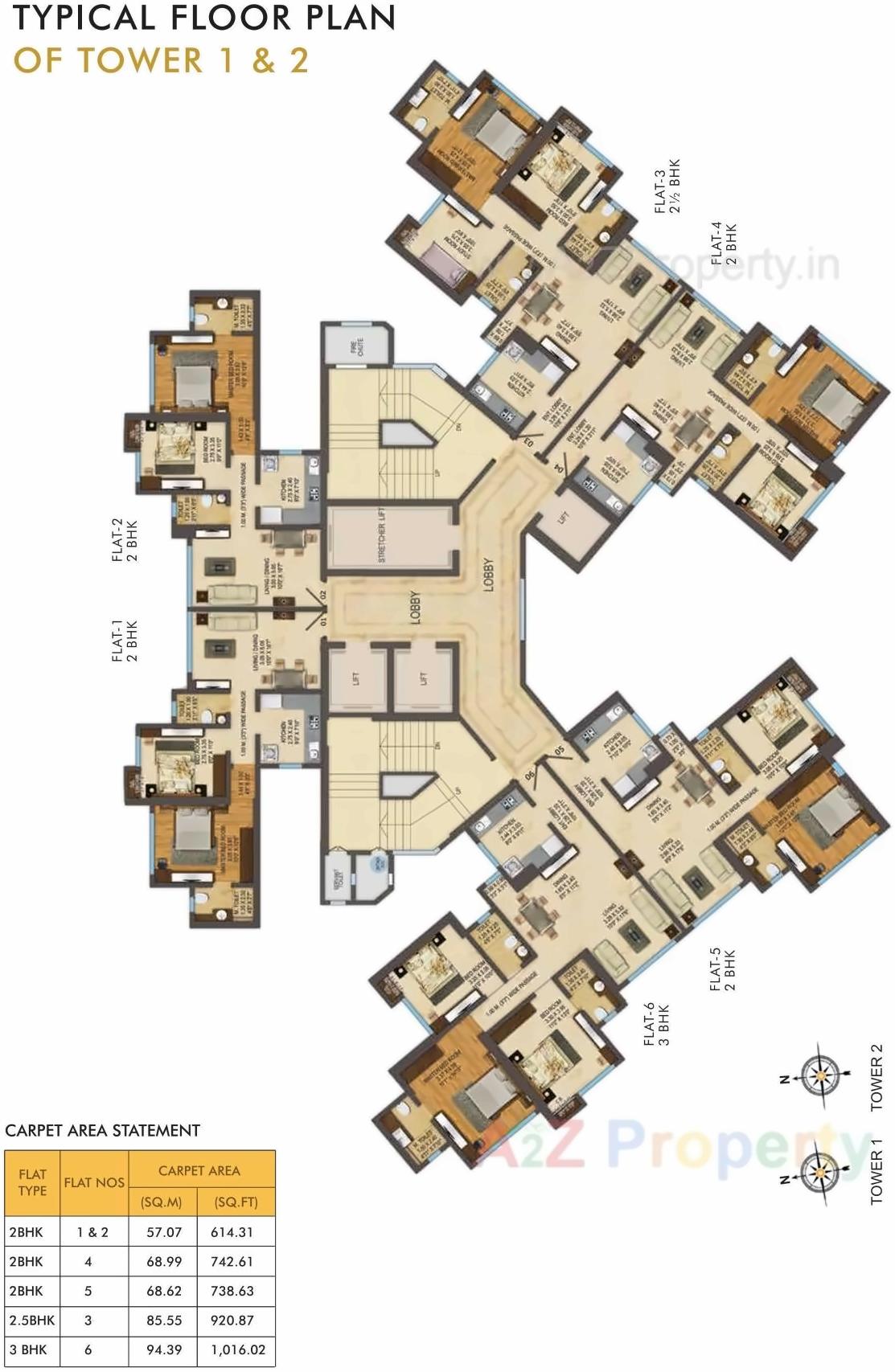 Image 13292 4 of real estate project Oasis   Tower located at Borivali, MumbaiSuburban, Maharashtra