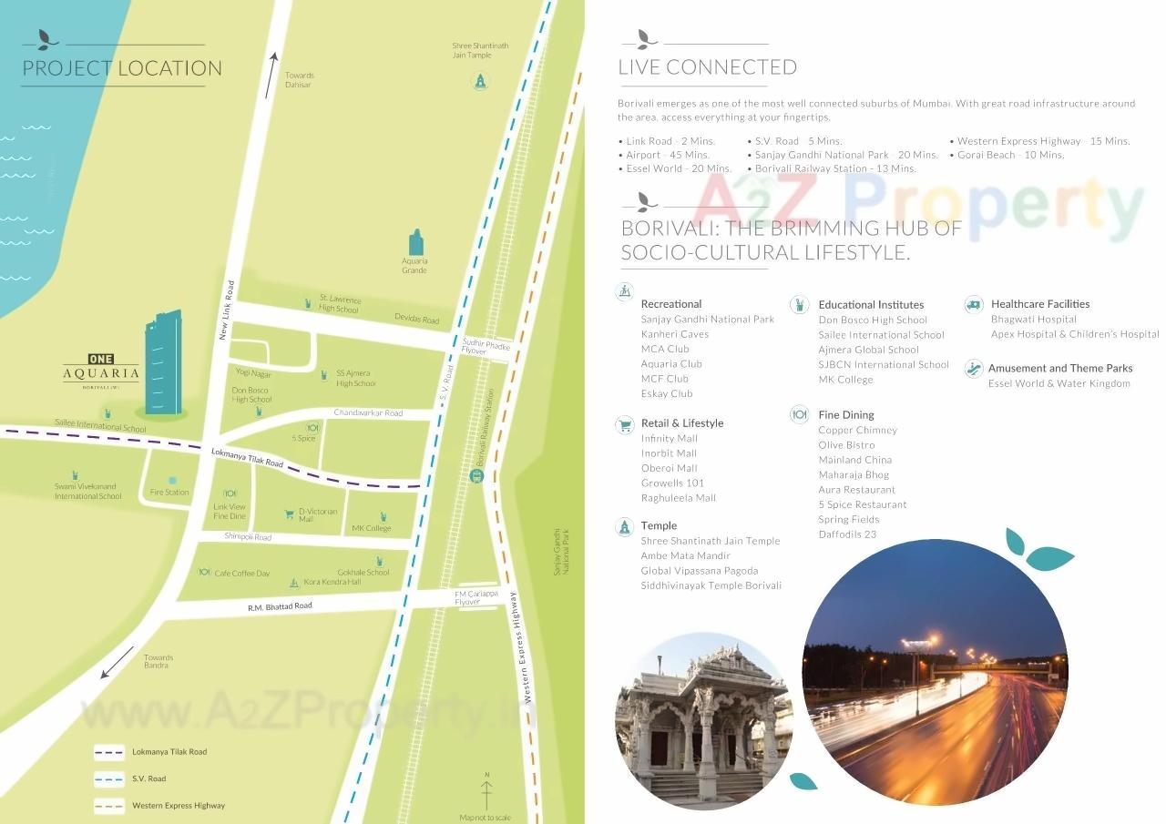  of real estate project One Aquaria located at Borivali, MumbaiSuburban, Maharashtra