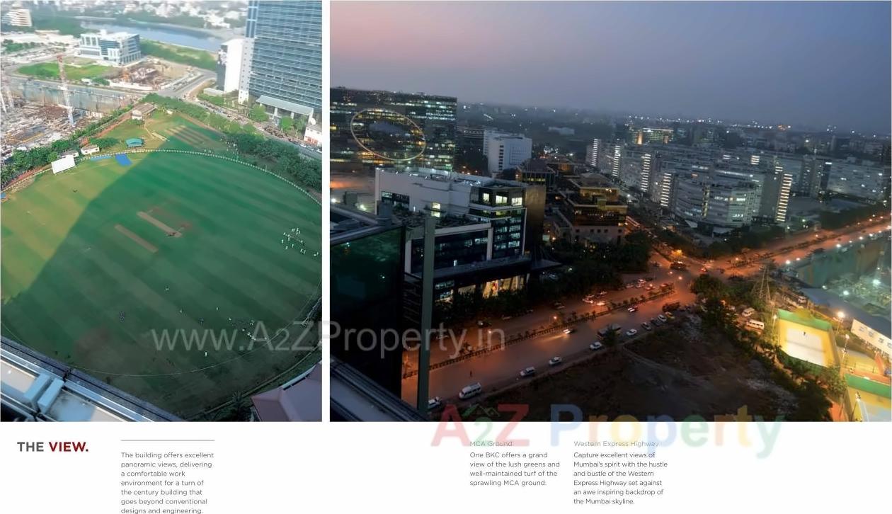 3D Elevation of real estate project One Bkc located at Andheri, MumbaiSuburban, Maharashtra