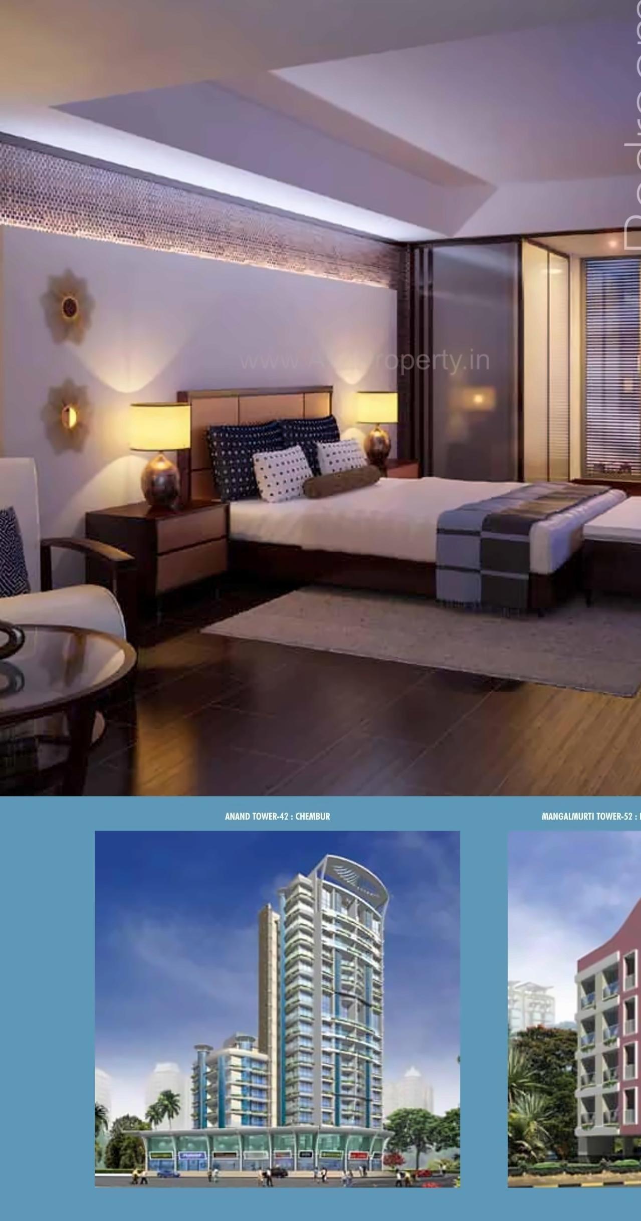 3D Elevation of real estate project P K Arch located at Andheri, MumbaiSuburban, Maharashtra