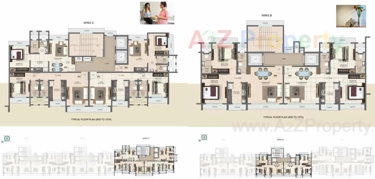 Layout of real estate project Prathmesh Darshan located at Kurla, MumbaiSuburban, Maharashtra