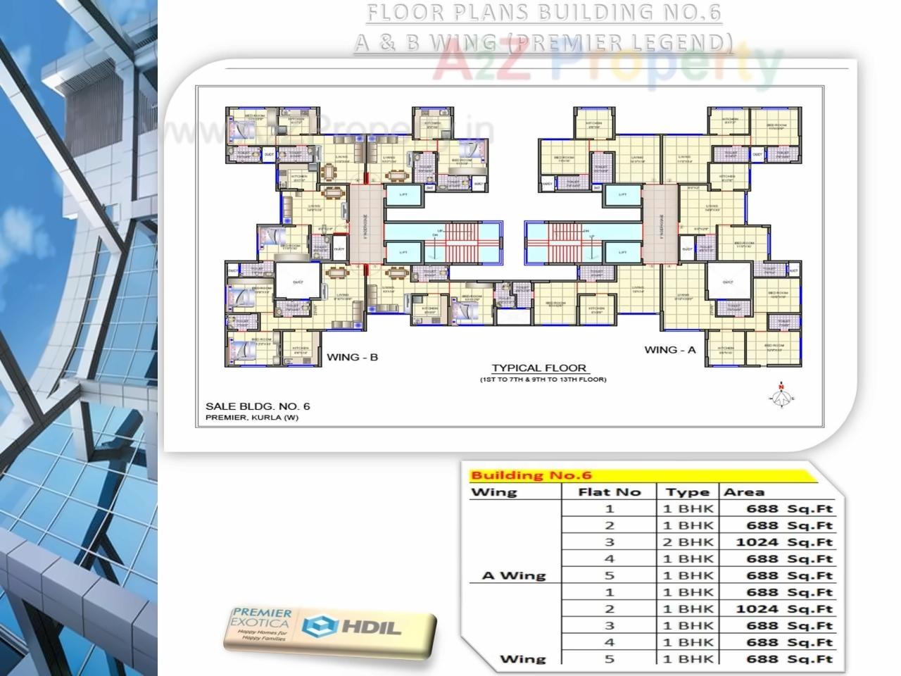  of real estate project Premier Exotica located at Kurla, MumbaiSuburban, Maharashtra
