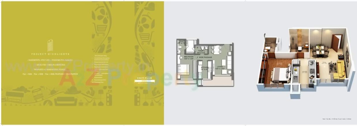 Layout of real estate project Primo located at Kurla, MumbaiSuburban, Maharashtra