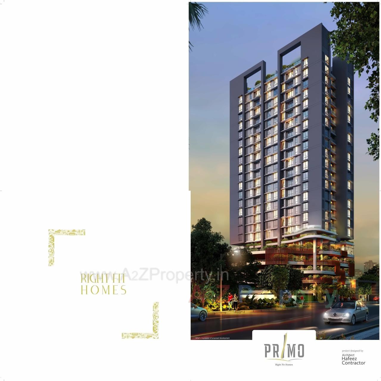 3D Elevation of real estate project Primo located at Kurla, MumbaiSuburban, Maharashtra