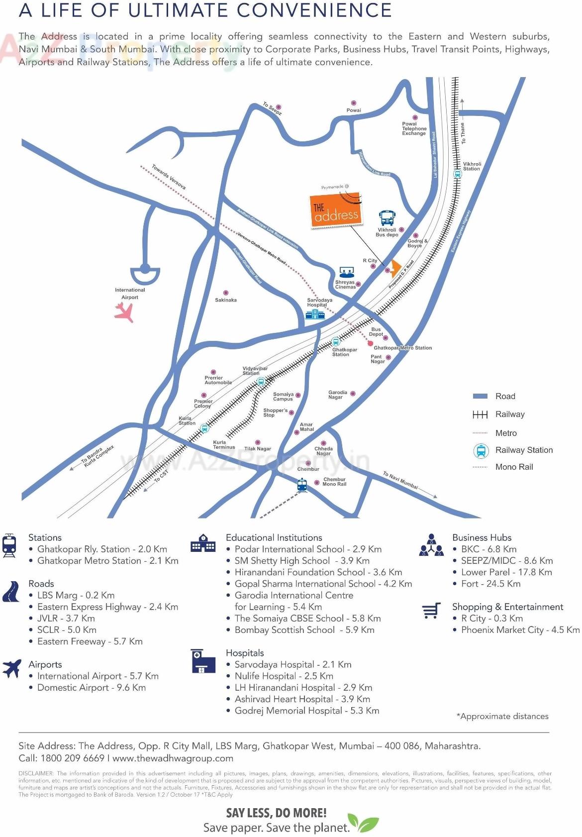  of real estate project Promenade   The Address located at Kurla, MumbaiSuburban, Maharashtra