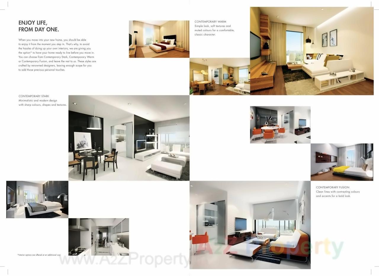 Layout of real estate project Proxima Residences located at Andheri, MumbaiSuburban, Maharashtra