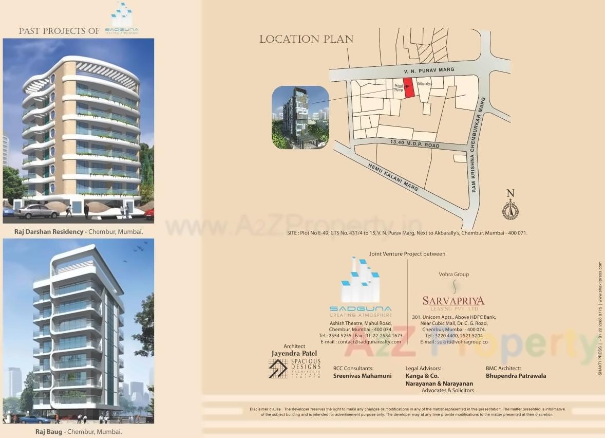  of real estate project Raj Ekjyot Sukruti located at Kurla, MumbaiSuburban, Maharashtra