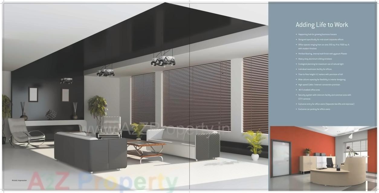 3D Elevation of real estate project Rajhans Helix located at Kurla, MumbaiSuburban, Maharashtra