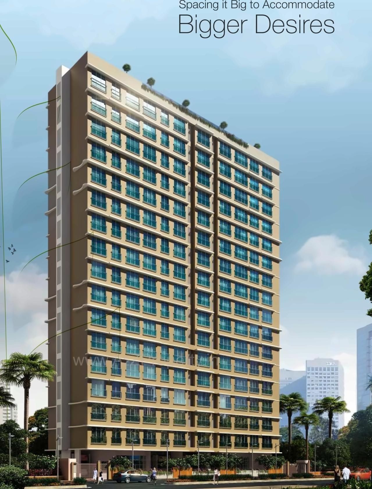 3D Elevation of real estate project Rajshree Status located at Kurla, MumbaiSuburban, Maharashtra