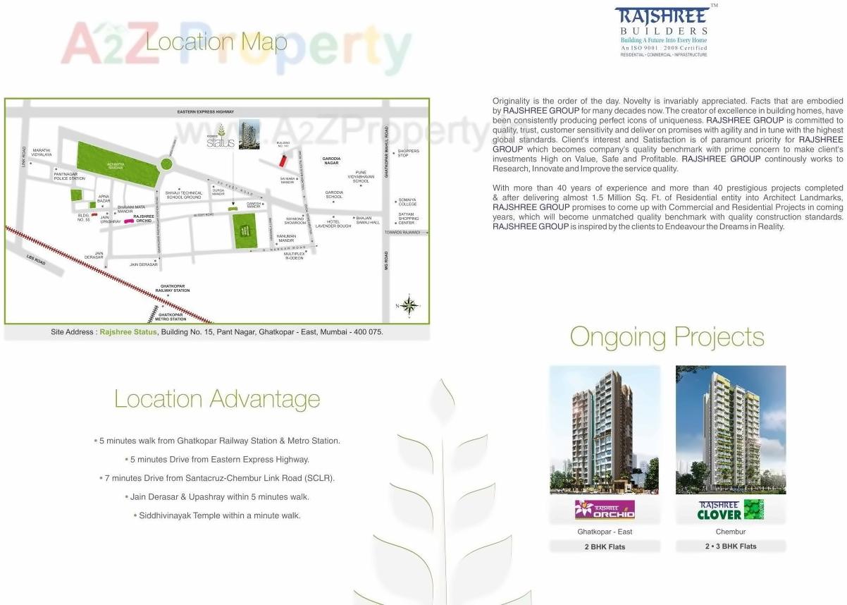  of real estate project Rajshree Status located at Kurla, MumbaiSuburban, Maharashtra