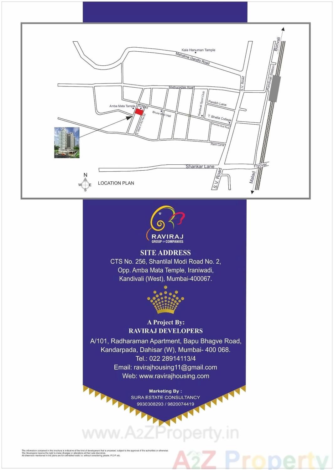  of real estate project Raviraj Royal located at Borivali, MumbaiSuburban, Maharashtra