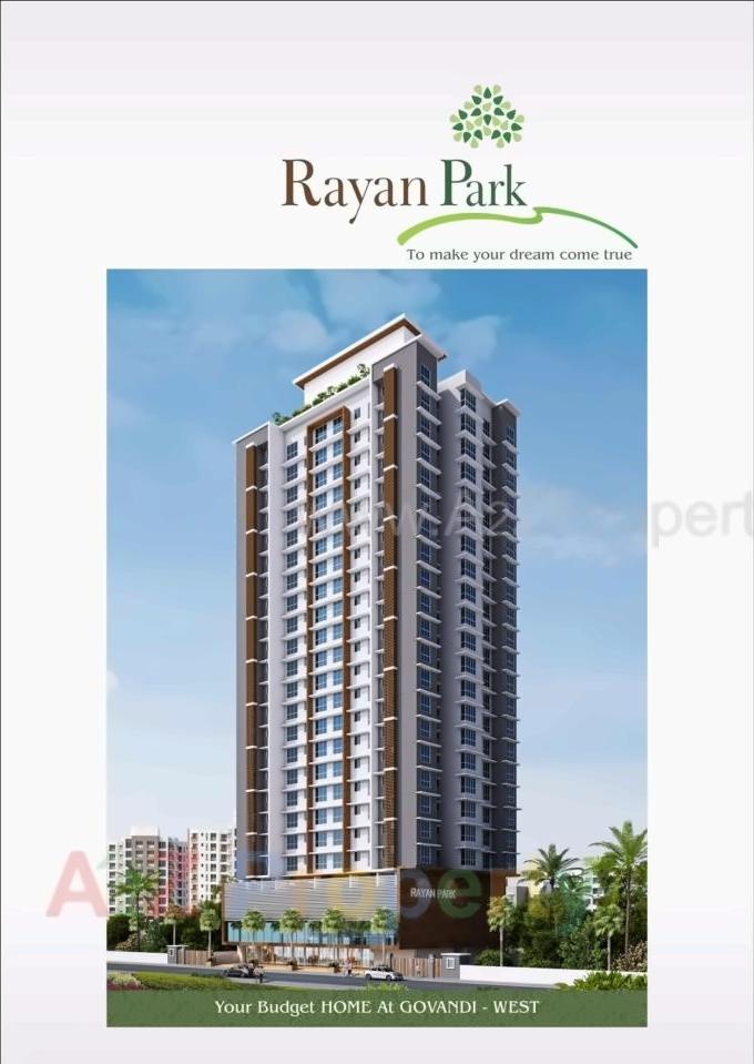 3D Elevation of real estate project Rayan Park located at Kurla, MumbaiSuburban, Maharashtra