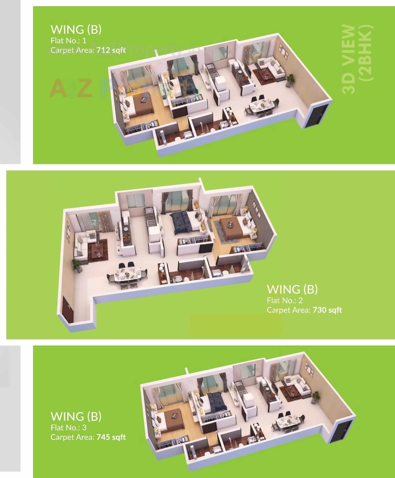 Layout of real estate project Redevelopment Of Tilak Nagar Nisarg Co  Op  Hsg  Soc  Ltd located at Kurla, MumbaiSuburban, Maharashtra