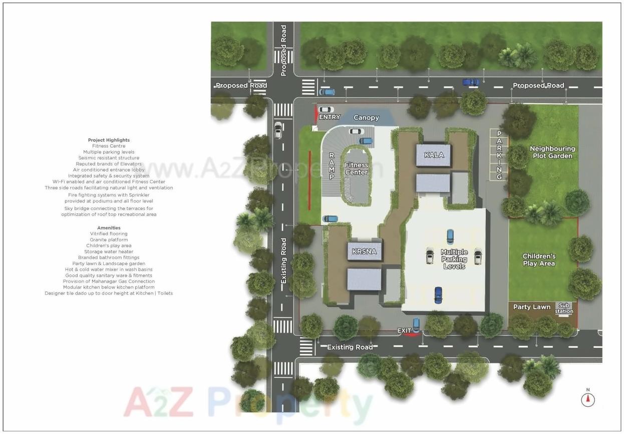 Layout of real estate project Redevlopment Of Govadhangiri located at Borivali, MumbaiSuburban, Maharashtra