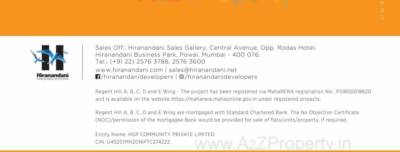  of real estate project Regent Hill A B C D located at Kurla, MumbaiSuburban, Maharashtra