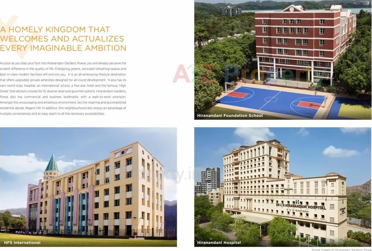 3D Elevation of real estate project Regent Hill A B C D located at Kurla, MumbaiSuburban, Maharashtra