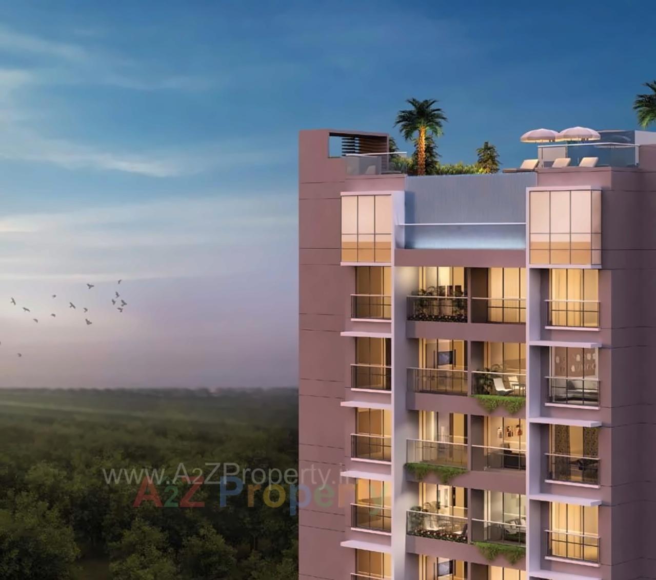 3D Elevation of real estate project Rite Skyluxe located at Kurla, MumbaiSuburban, Maharashtra