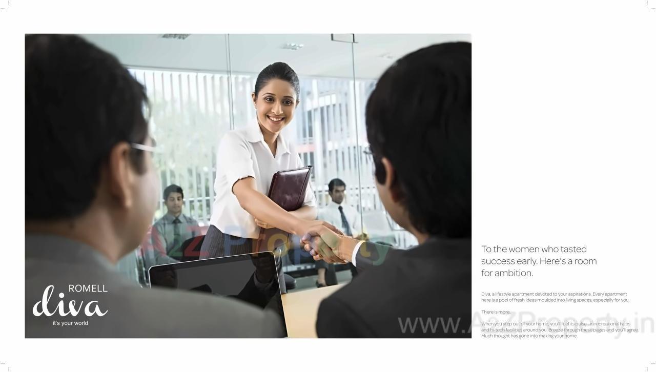  of real estate project Romell Diva   17th To 20th Foor located at Borivali, MumbaiSuburban, Maharashtra