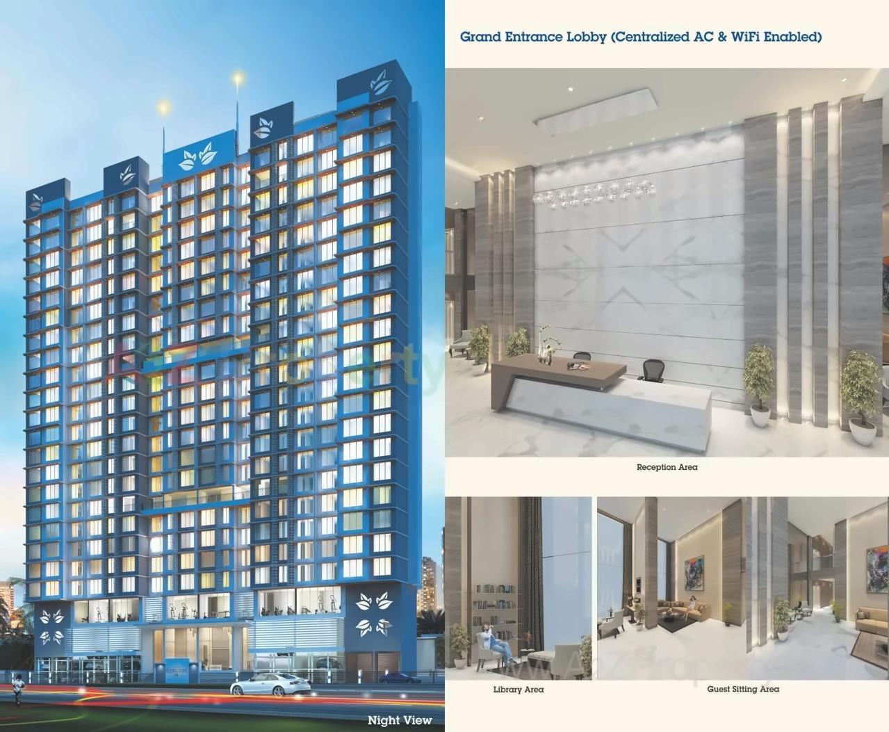 3D Elevation of real estate project Royal Samarpan located at Borivali, MumbaiSuburban, Maharashtra