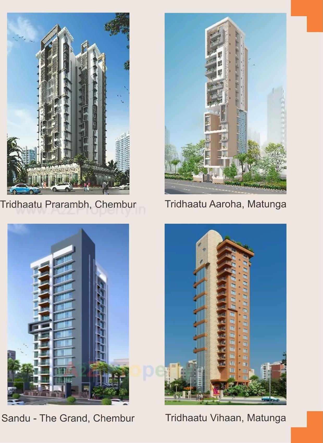 3D Elevation of real estate project Rudraksh located at Kurla, MumbaiSuburban, Maharashtra