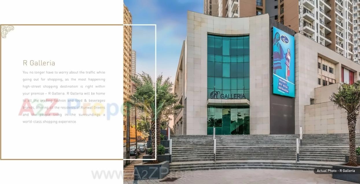 3D Elevation of real estate project Runwal Greenss located at Kurla, MumbaiSuburban, Maharashtra