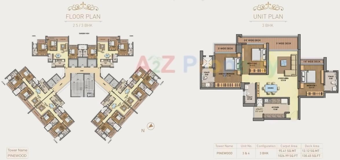 Layout of real estate project Runwal Greenss located at Kurla, MumbaiSuburban, Maharashtra