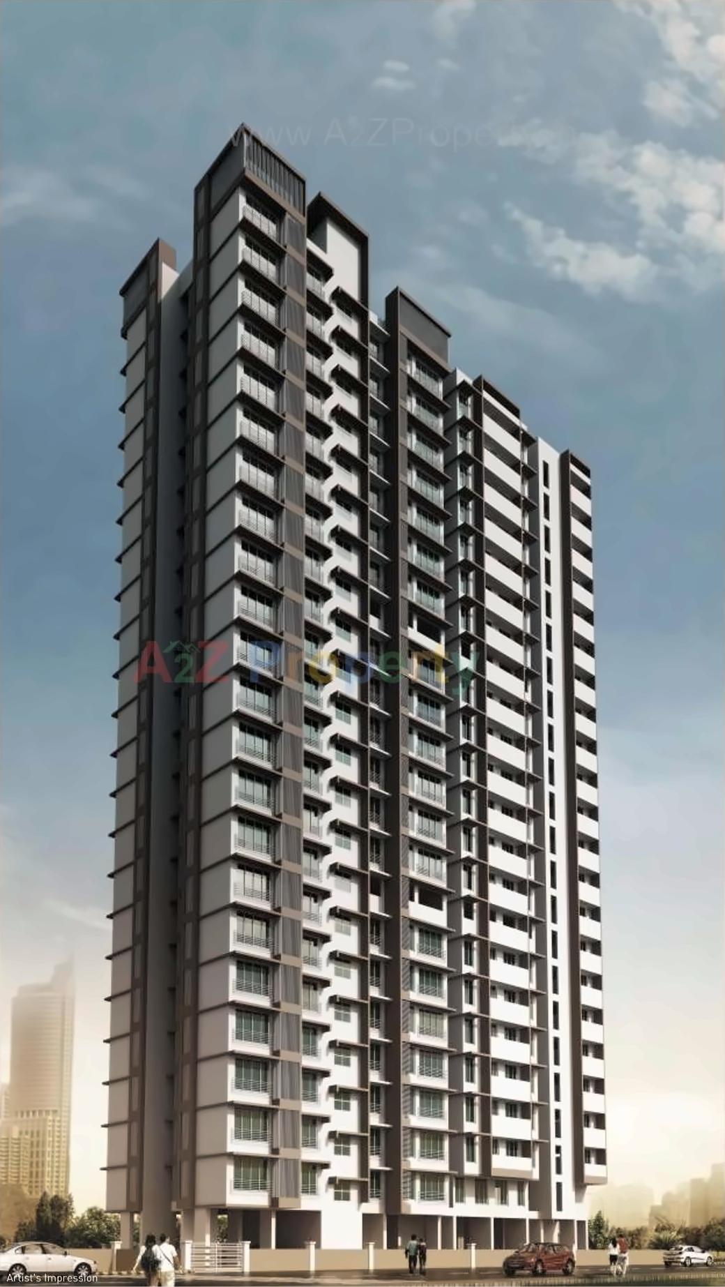 3D Elevation of real estate project Ruparel Elara located at Borivali, MumbaiSuburban, Maharashtra