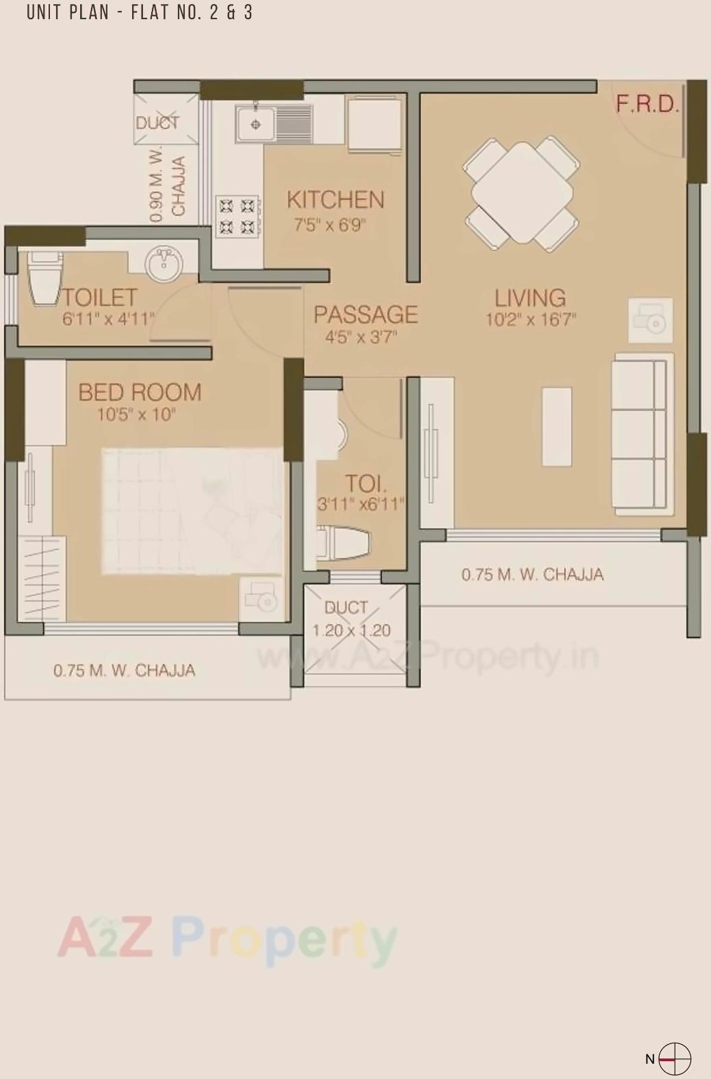 Layout of real estate project Ruparel Elara located at Borivali, MumbaiSuburban, Maharashtra