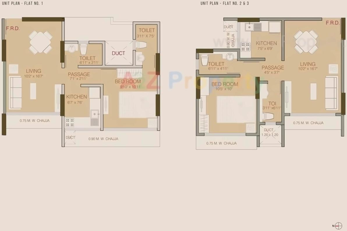 Layout of real estate project Ruparel Elara located at Borivali, MumbaiSuburban, Maharashtra