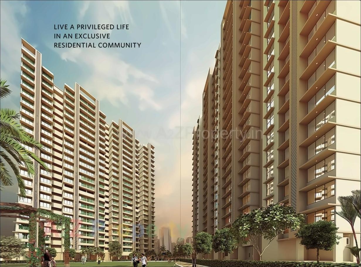 3D Elevation of real estate project Ruparel Optima located at Borivali, MumbaiSuburban, Maharashtra