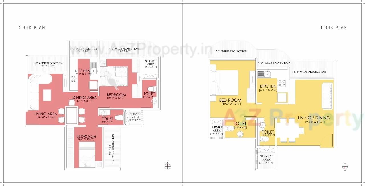 Layout of real estate project Ruparel Skygreens located at Borivali, MumbaiSuburban, Maharashtra